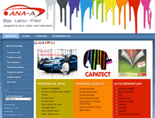 Tablet Screenshot of ana-a.com